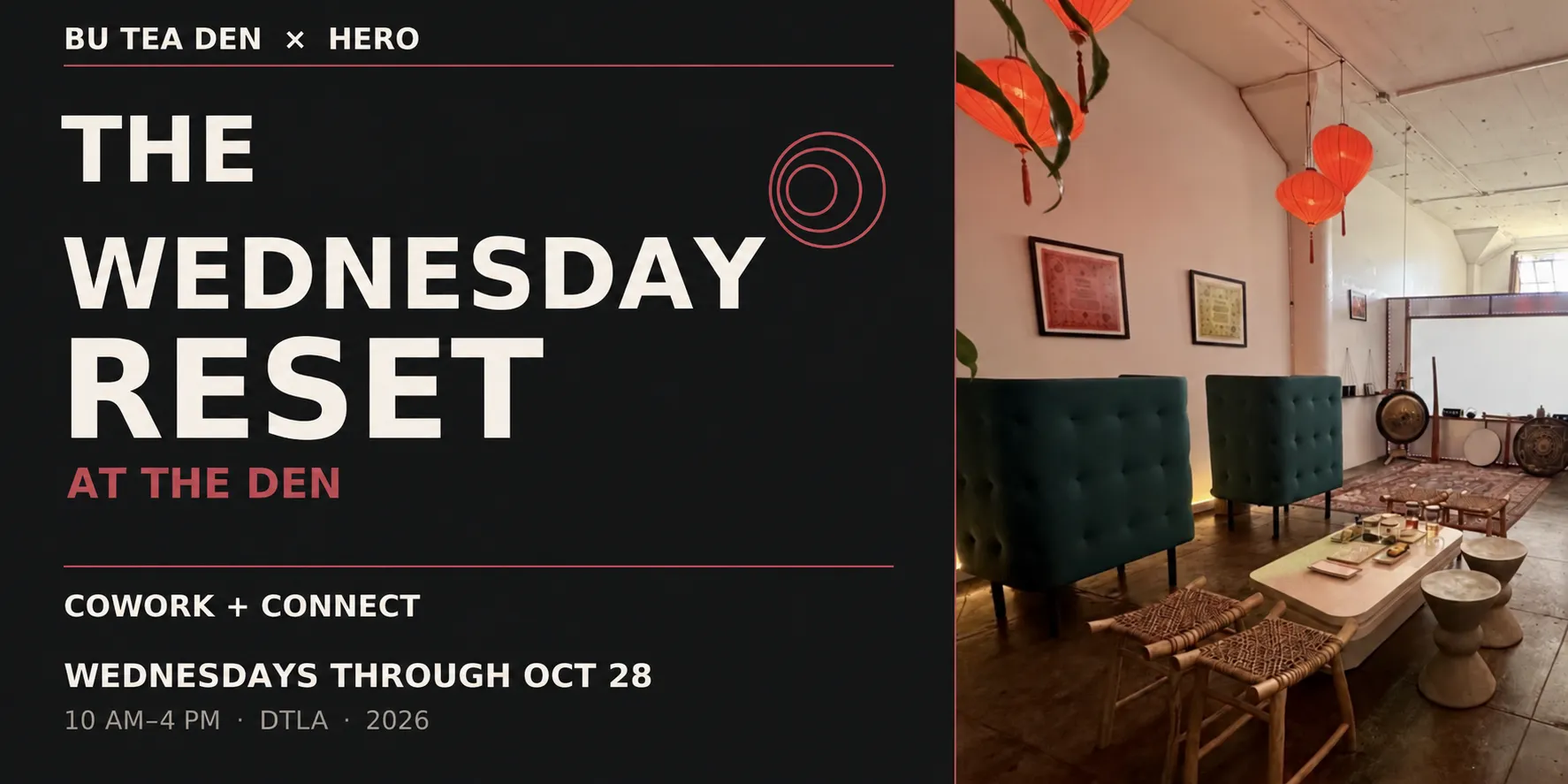 The Wednesday Reset: Cowork + Connect at the Den