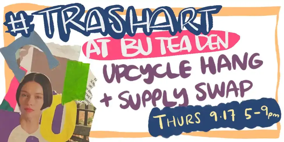 #TrashART: Upcycle Hang + Supply Swap