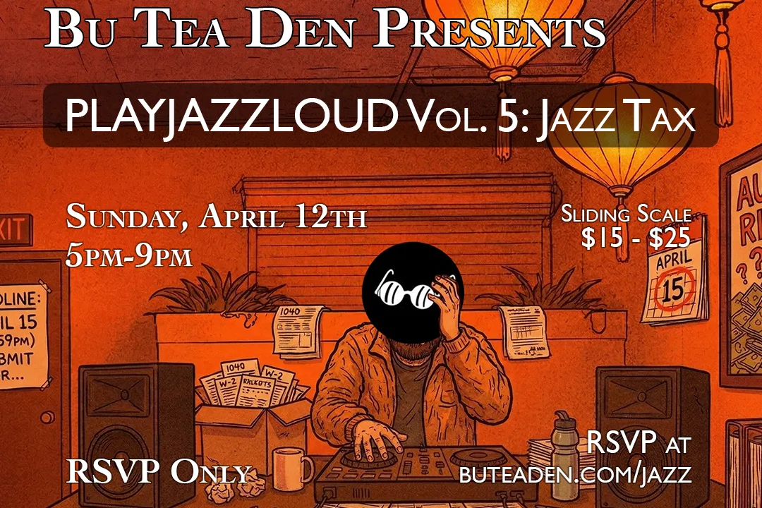 Bu Tea Call. event flyer