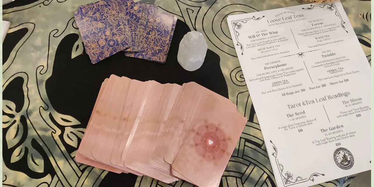 The Art of Tea Leaf Reading event flyer